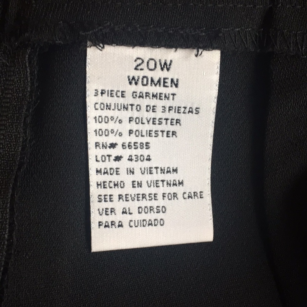 Basic Black Pants - Picture 3 of 3